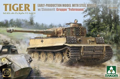 Takom 2202 Tiger I Early Gruppe Fehrmann 1:35