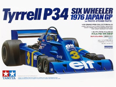 Tamiya 20058 Tyrell P34 Six Wheeler 1:20
