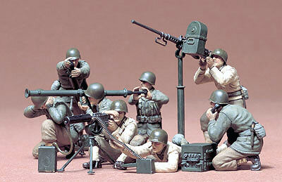 Tamiya 35086 US Gun & Mortar Team 1:35