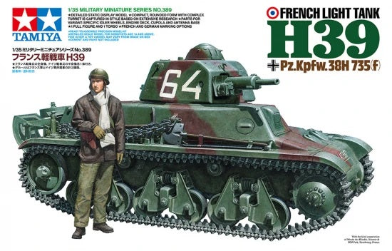 Tamiya 35389 1/35 FRENCH LIGHT TANKH39