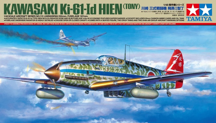 Tamiya 61115 Kawasaki Ki-61-Id Hien 1:48