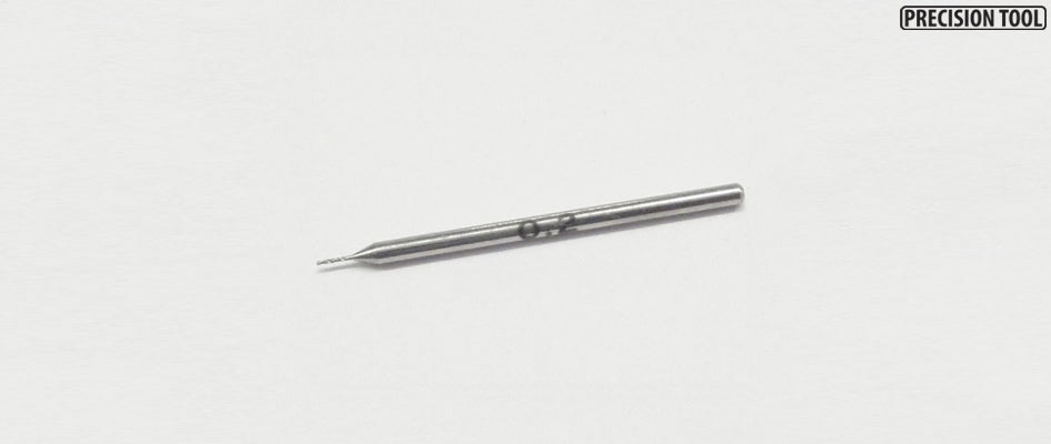Tamiya 74113 Fine Pivot Drill Bit 0.2mm
