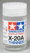 Tamiya 81030 X-20A Thinner 46ml 6pcs
