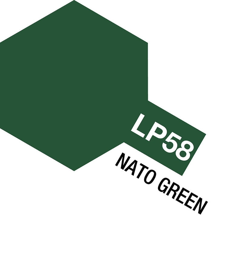 Tamiya 82158 Lacquer LP-58 Nato Green 6x2.90