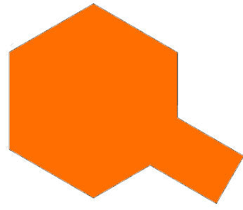 Tamiya 85073 TS-73 Clear Orange Spray 6x7.75