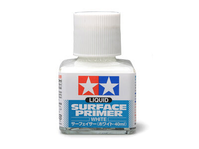 Tamiya 87096 Liquid Surface Primer White 6x5.75