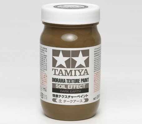 Tamiya 87121 Dio Texture Paint Soil 250ml 2pcs