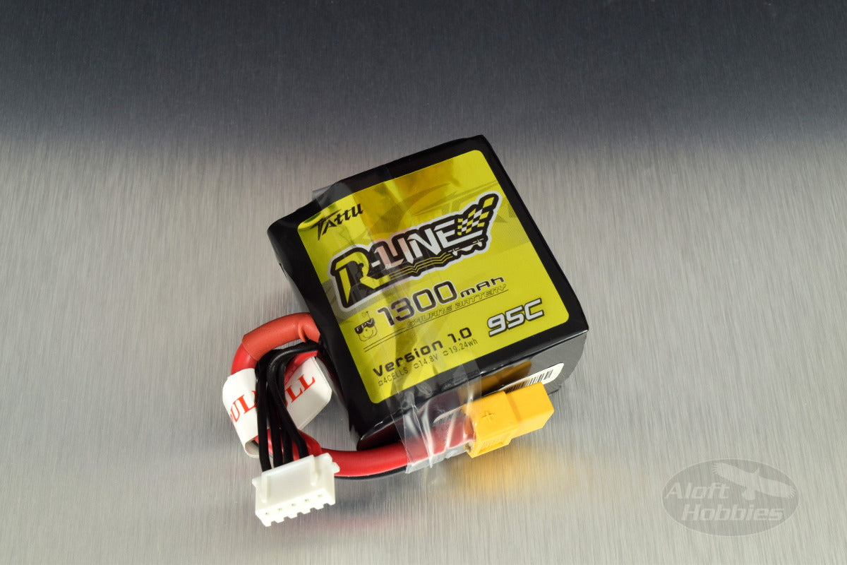 Tattu R-Line Square 4S 1300mAh 95C XT60