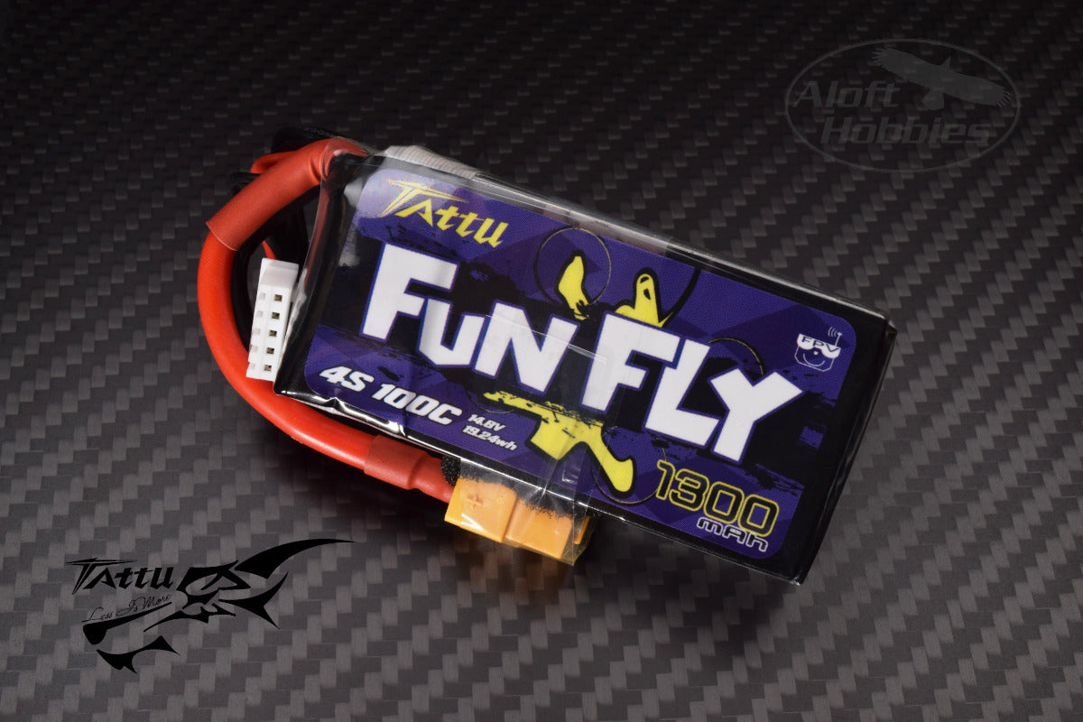 Tattu Fun Fly 4S 1300mAh 100C XT60