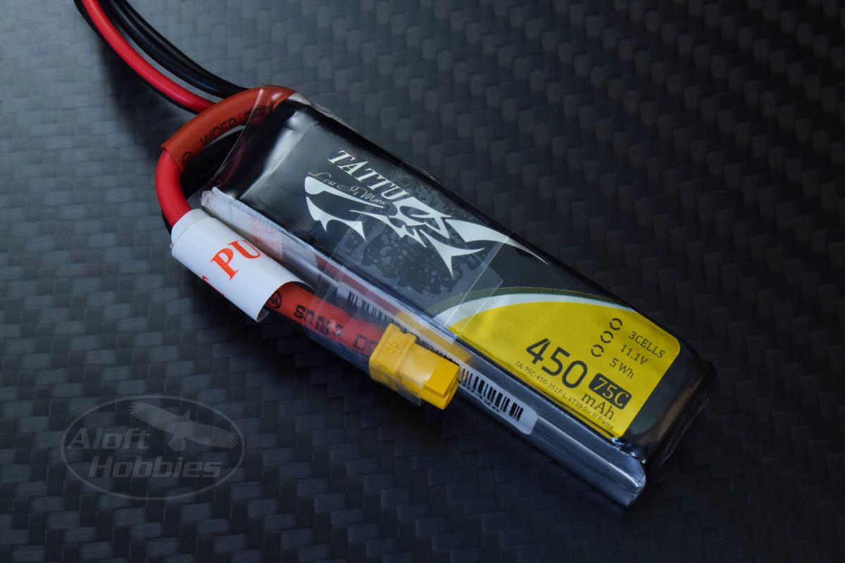 Tattu Long 3S 450mAh 75C XT30
