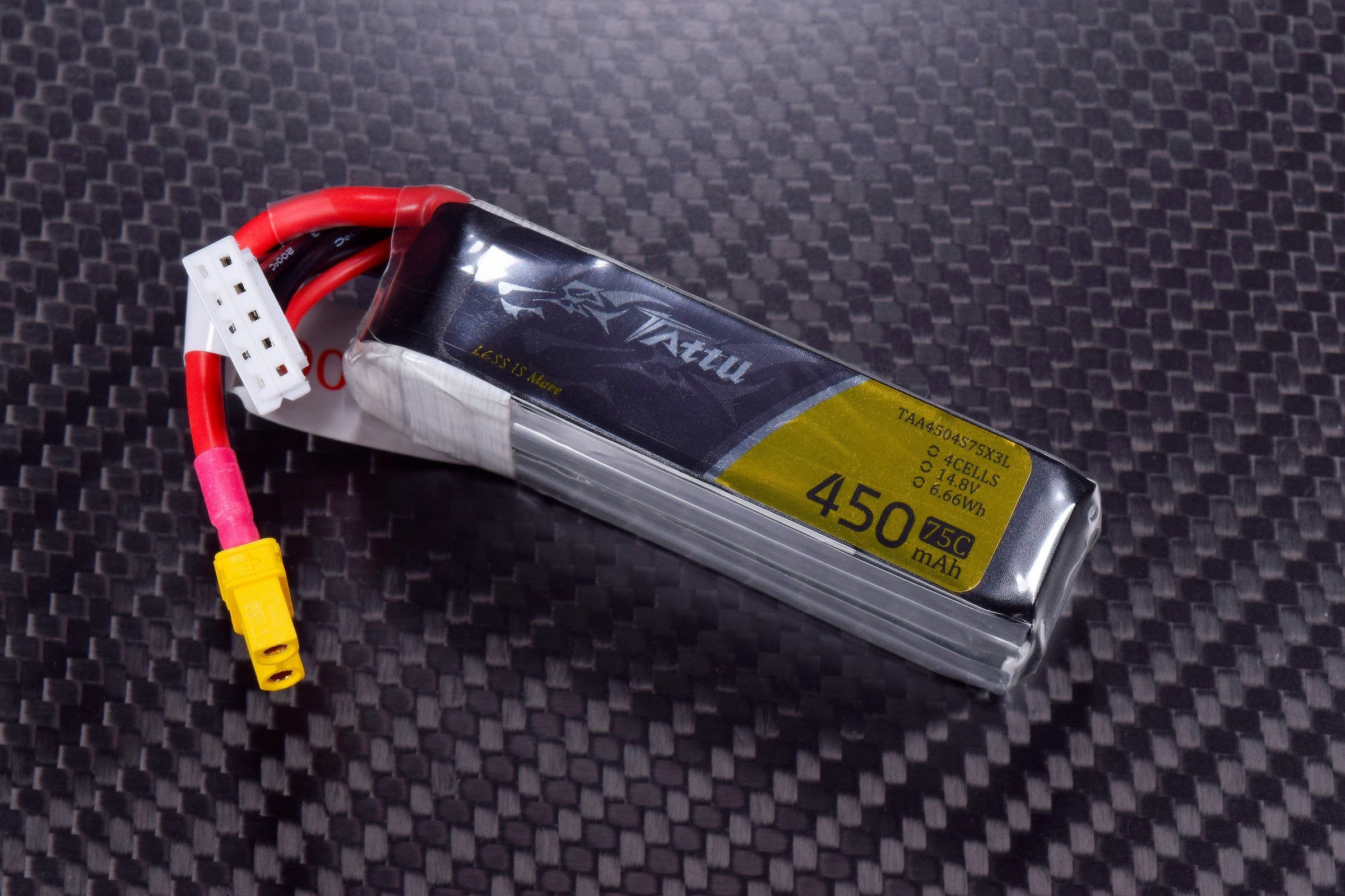 Tattu 4s 450mAh Long 75C XT30