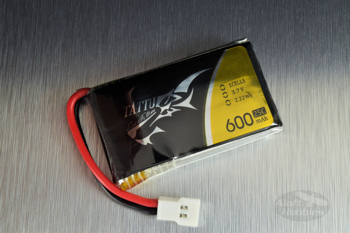Tattu 1S 600mAh 25C