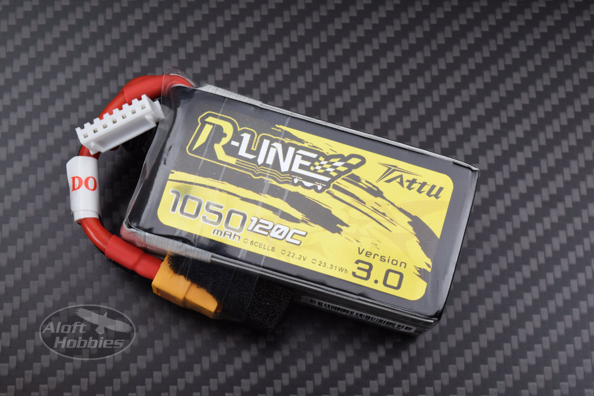 Tattu R-Line 6S 1050mAh 120C XT60