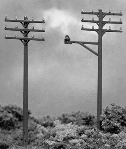 Atlas ATL2801 Telephone Poles, N Scale