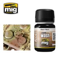 Ammo Mig 1011 BLACK WASH ENAMEL