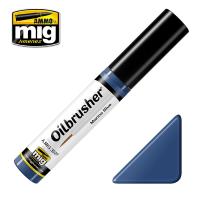 Ammo Mig 3527 MARINE BLUE OILBRUSHER