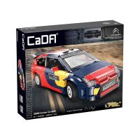 CaDA 1/12 Super Cars 2008 Citroen C4 WRC (1569 pcs)