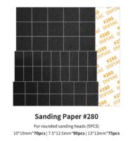 DSPIAE MSP-ES02 Sanding Paper for Arc Reciprocating Sanding Head#280