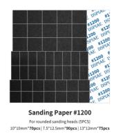 DSPIAE MSP-ES12 Sanding Paper for Arc Reciprocating Sanding Head#1200