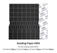 DSPIAE SP-ES08 Sanding Paper for Flat Reciprocating Sanding Head#800
