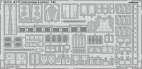 Eduard B-17F undercarriage & exterior 1/48 Photo etched set for EDUARD