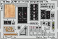 Eduard B-17F radio compartment 1/48 Photo etched set for EDUARD