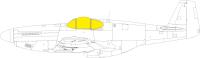 Eduard P-51B/C Malcolm Hood canopy 1/48 MASK for EDUARD