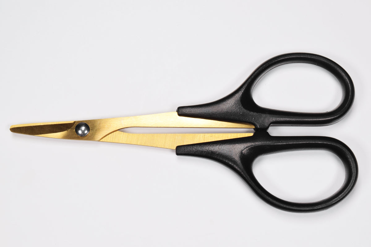 Titanium Nitride Lexan Curved Scissor