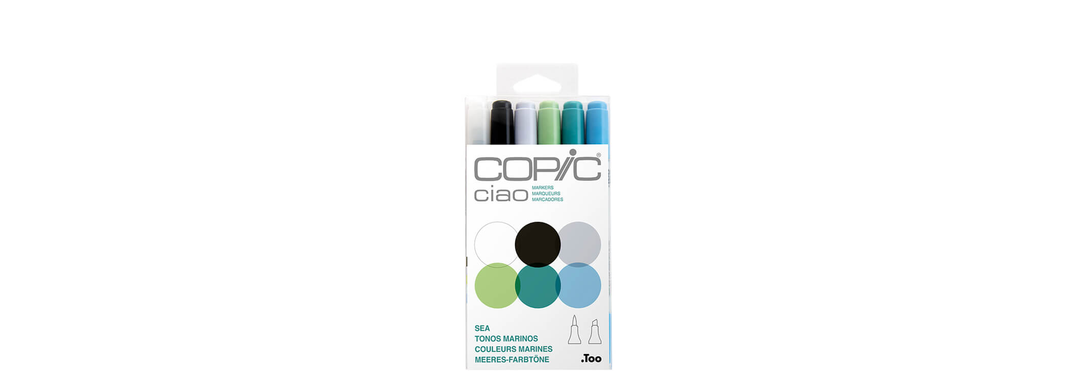 Copic Ciao Marker Sea 6Pc Set