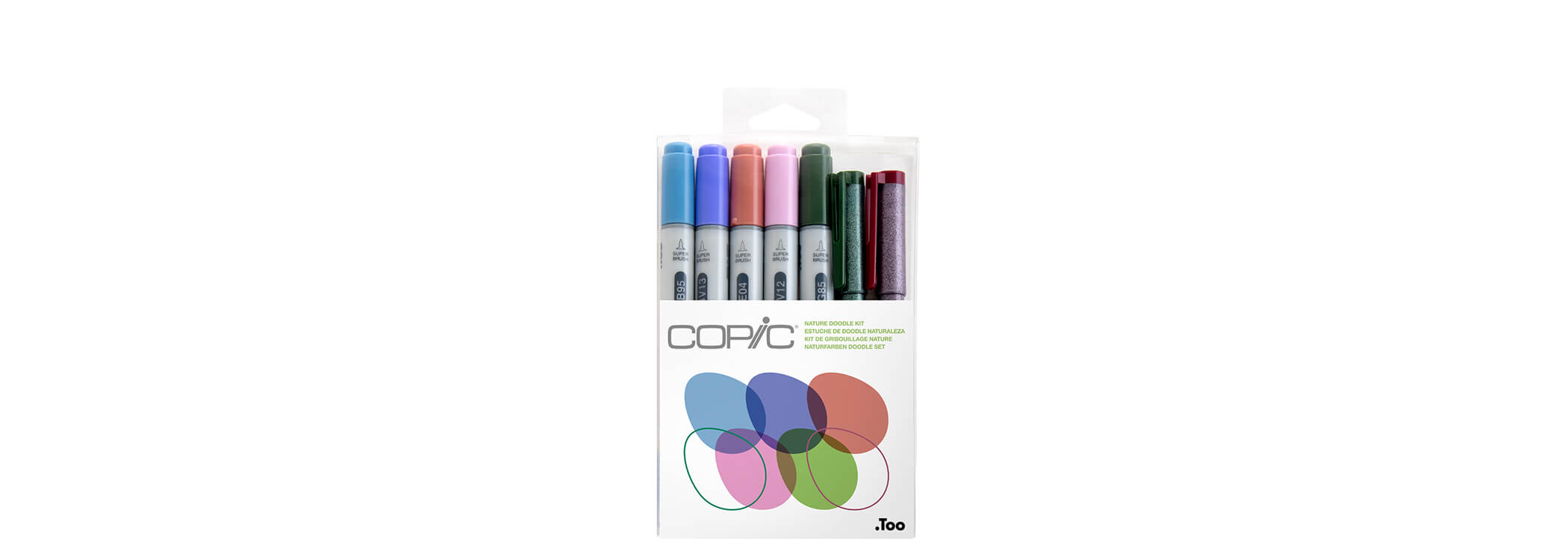 Copic Ciao Marker 7pc Doodle Kit, Nature