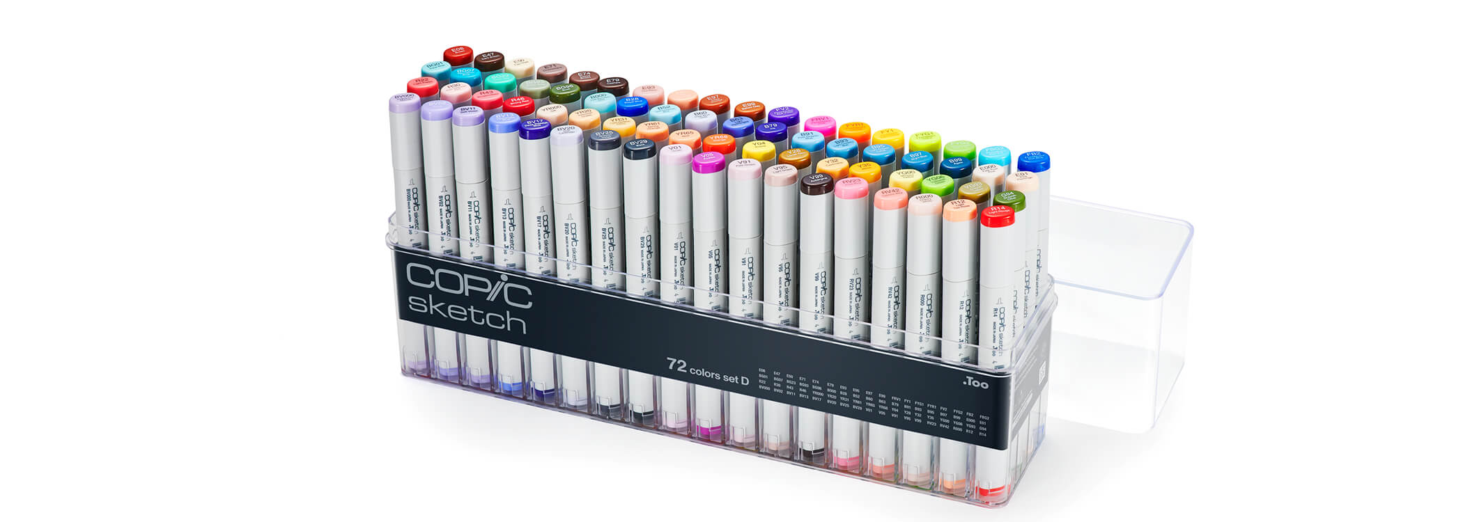 Copic Sketch Marker 72Pc Set D