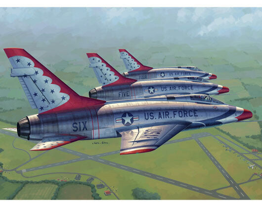 Trumpeter 2822 F-100D Thunderbirds 1:48