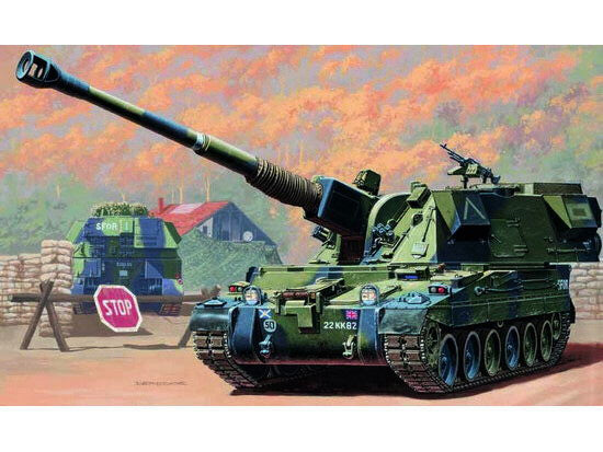Trumpeter 324 British 155mm As-90 Sp 1:35