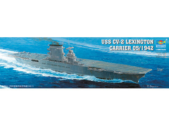 Trumpeter 5608 USS Lexington CV-2 1:350
