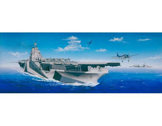 Trumpeter 5609 USS Ticonderoga CV-14 1:350