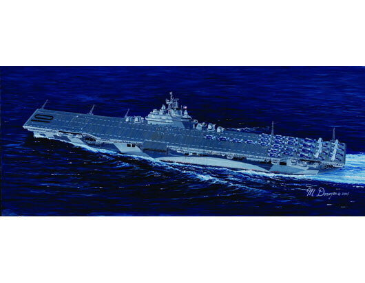 Trumpeter 5729 USS Yorktown CV10 1:700