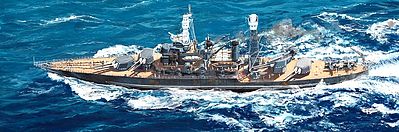 Trumpeter 5771 Uss West Virginia Bb48 1:700
