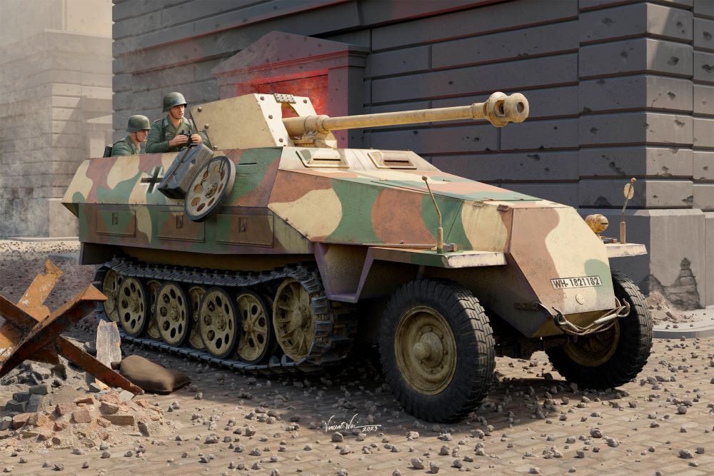 Trumpeter 943 SdKfz 251/22D Halftrack 1:16