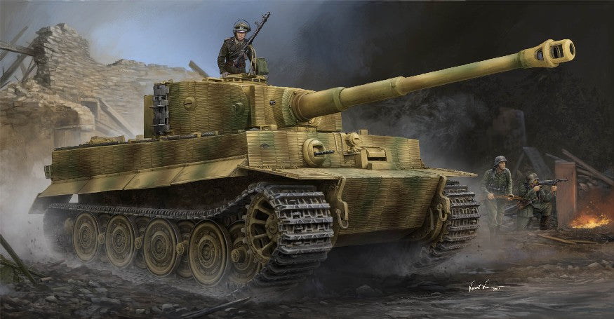 Trumpeter 9540 Tiger I Late W/zim 1:35