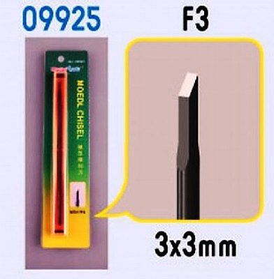 Trumpeter 9925 Model Micro Chisel 3mm x 3mm