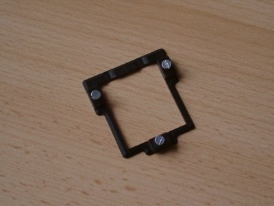 Servorahmen tray for Corona DS239HV, Hitec HS125, HS5125, Graupner DS3210, JR 168, TS014, and Turnigy 555