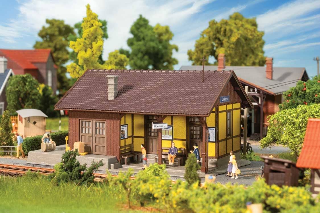 PREORDER Faller HO 110137 Uderns Train Station Kit | 30.59