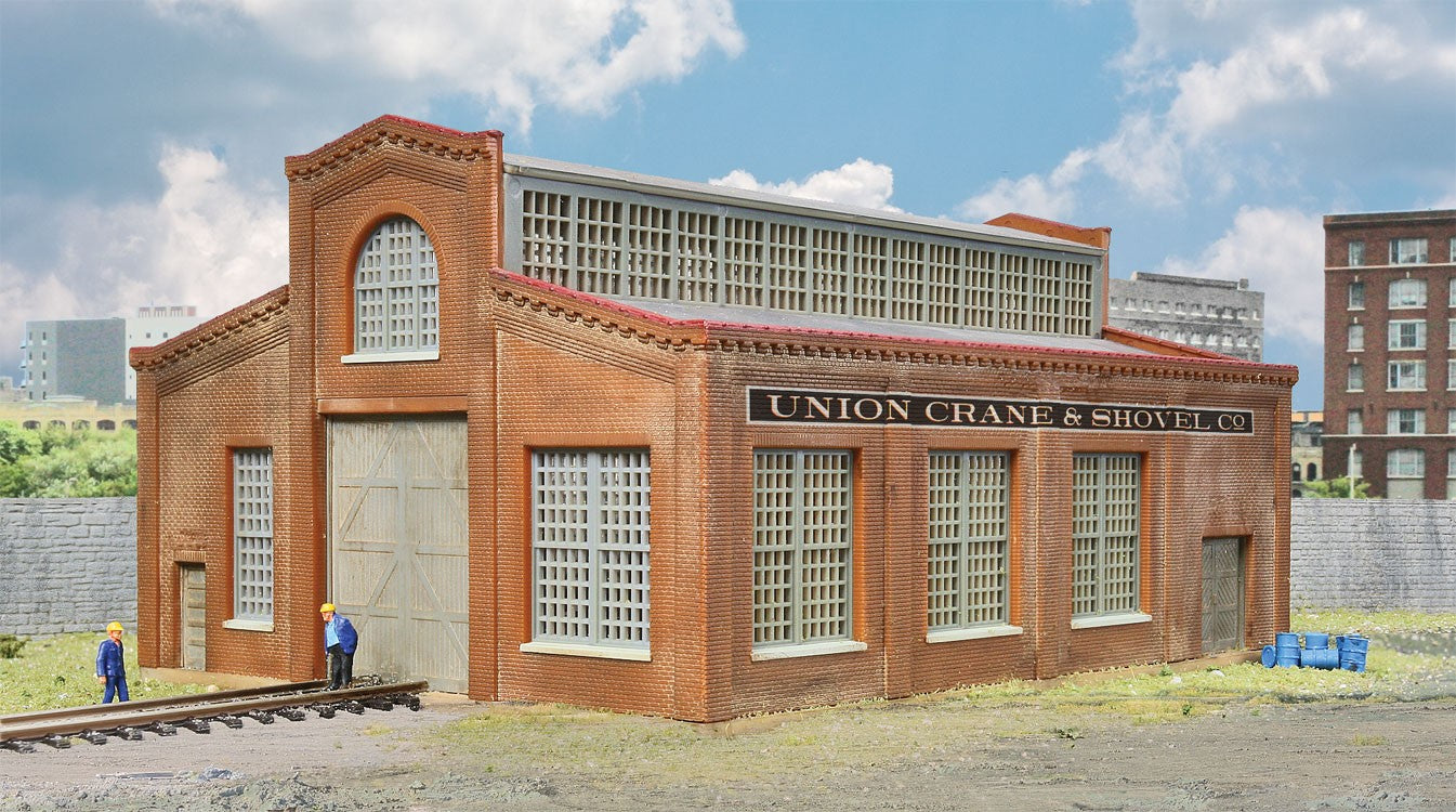 Walthers Cornerstone 933-3826 Union Crane and Shovel -- Kit - 5-5/8 x 4-1/4 x 3" 14 x 10.6 x 7.5cm, N Scale