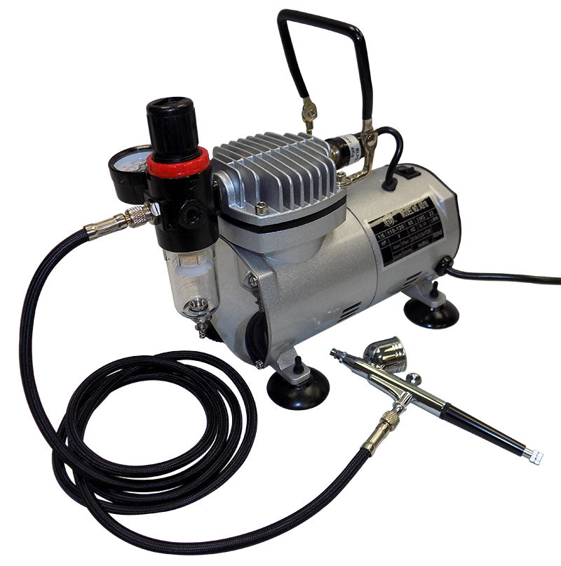 Vigiart 540 AS18K-2 Air Compressor + Airbrush, notank