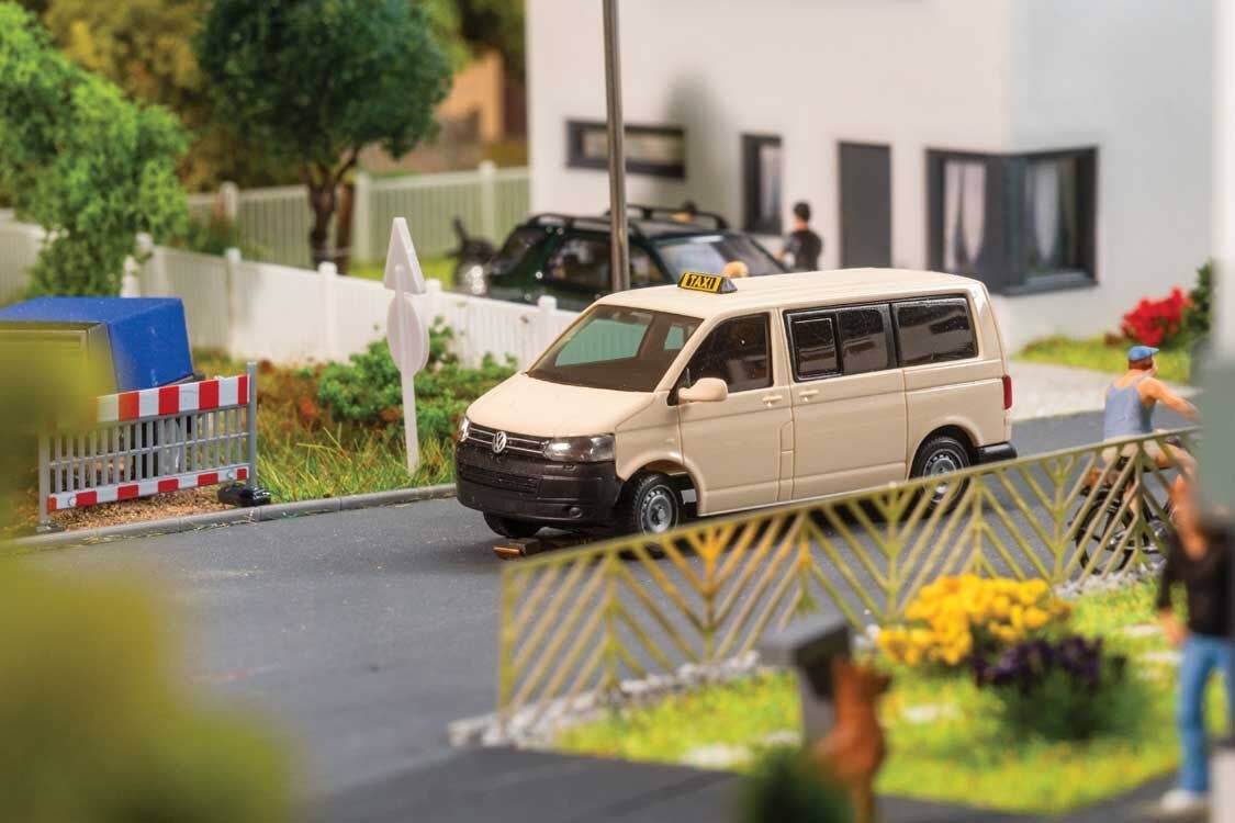 PREORDER Faller HO 161428 Car System Volkswagen T5 Passenger Van, Taxi | 224.99