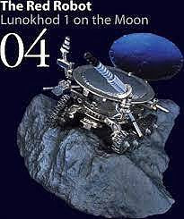 Takara 10004 Royal Museum of Science Space Series '20 Lunokhod 1 on The Moon The Red Robot