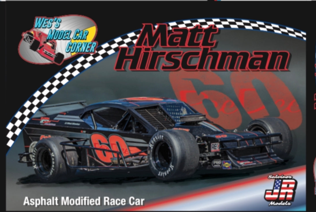 Wes’s Model Car Corner 160PD Matt Hirschman PeeDee Asphalt Modified 1:24