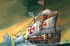 Zvezda 6510 Santa Maria Columbus's 1:350